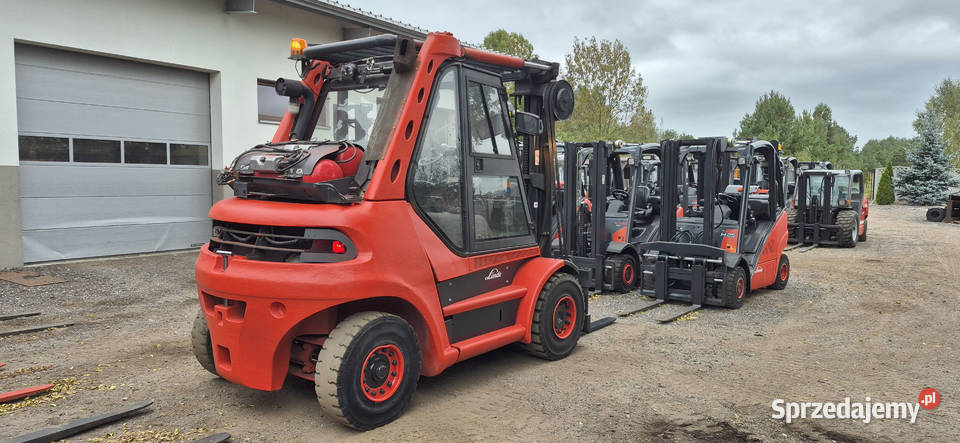 Wózek Widłowy Linde H60T 2560 mth Triplex 570 m gaz Małkinia Górna