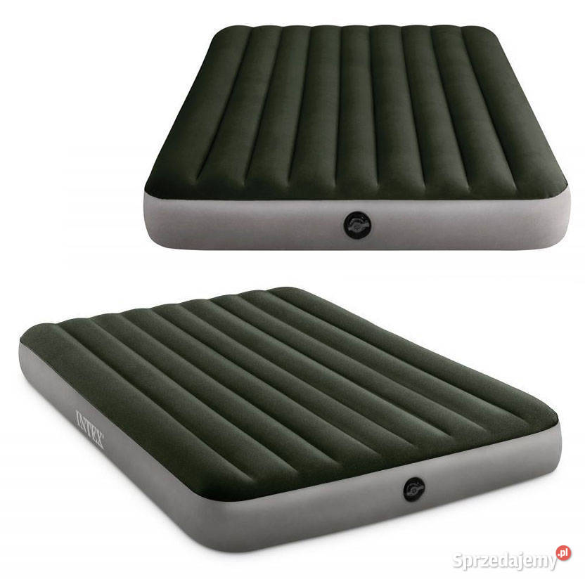 Materac dmuchany łóżko dwuosobowy 203x152 INTEX Meble Smogorzów
