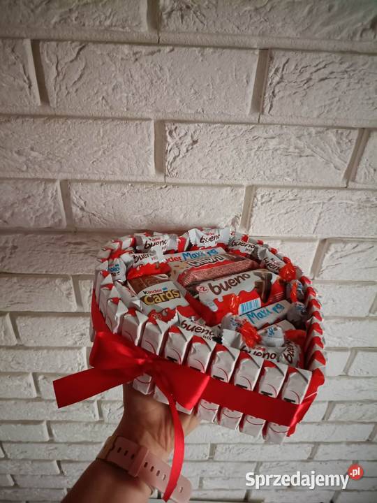 Box serce kinder box prezent Ratyń