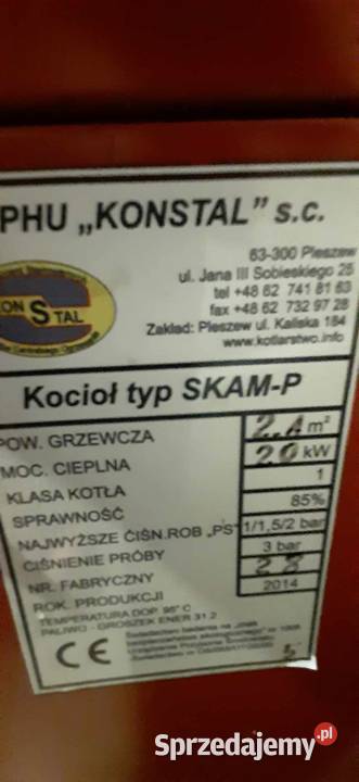 Piec łódzkie sprzedam