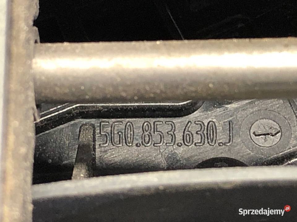 KLAMKA KLAPY TYŁ VW GOLF VII 5G0853630J