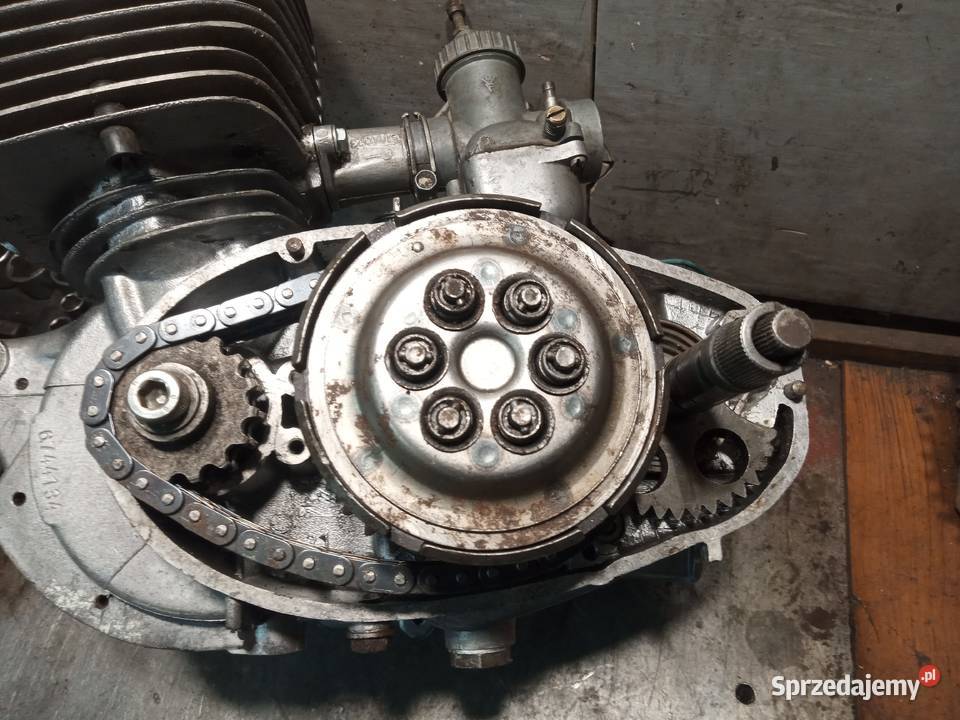 Silnik MZ TS 150 z napędem obrotomierza Kościerzyna