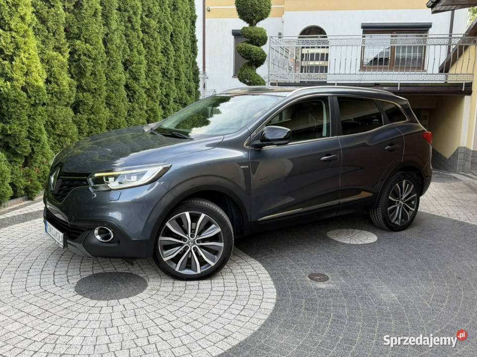 Renault Kadjar Serwis Led BOSE Super Stan czujnik deszczu Płońsk