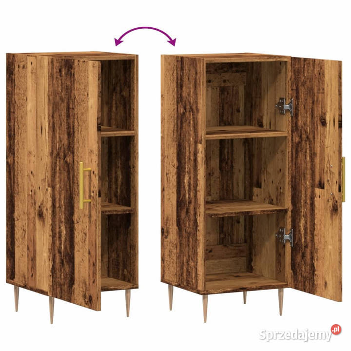 Szafka stare drewno 345x34x90 materiał Warszawa sprzedam