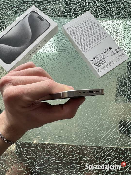 iPhone 15 Pro 256GB White Titanium Apple / iPhone małopolskie