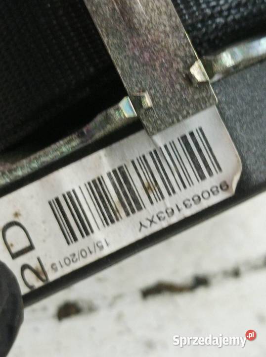 PAS BEZPIECZEŃSTWA PRAWY TYŁ KANAPY 98063163XY