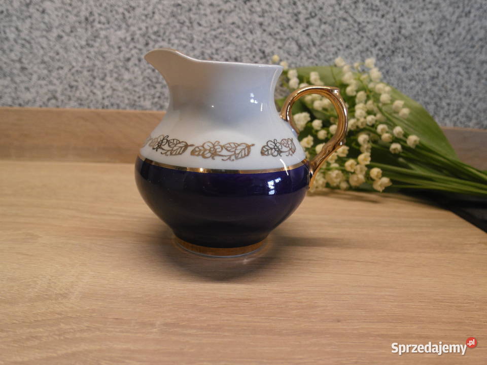 Porcelanowy mlecznik ROSJA Raszków