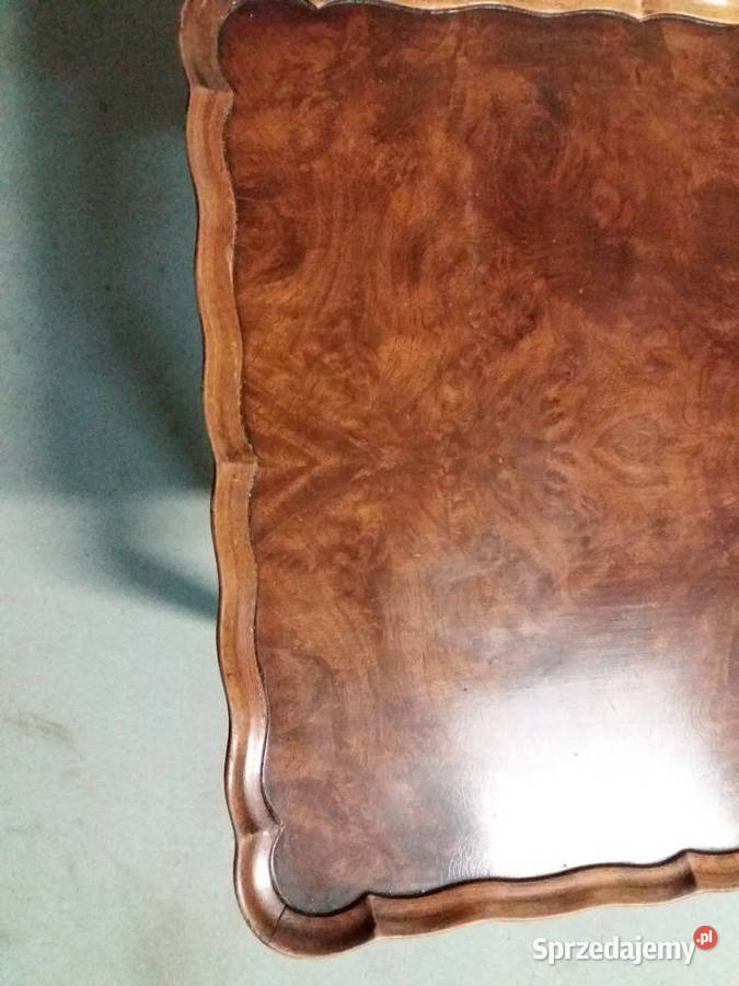 Ława Ludwikowa fornirowana orzechem lubelskie Zamość