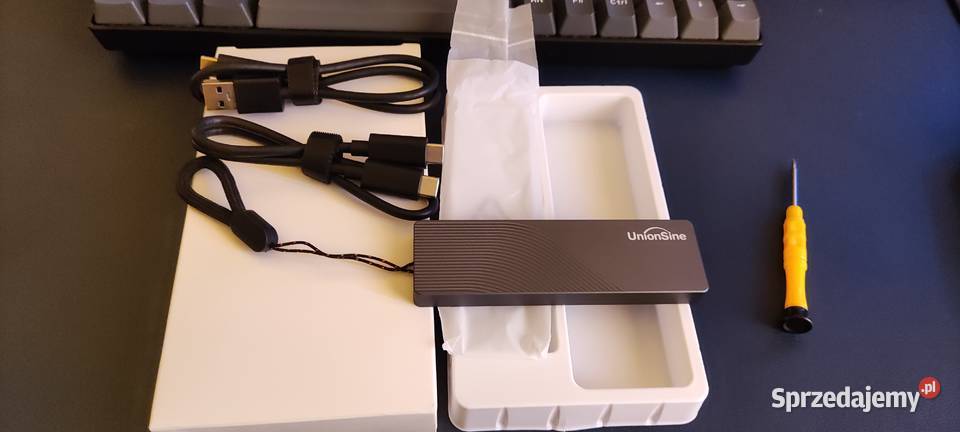 Obudowa USB dysk NVME M2 M2 dual protocoll 10Gbs