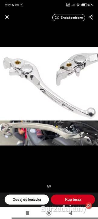 Klamka hamulca Honda CB1100 CB1300 CBF1000 VFR Białystok sprzedam