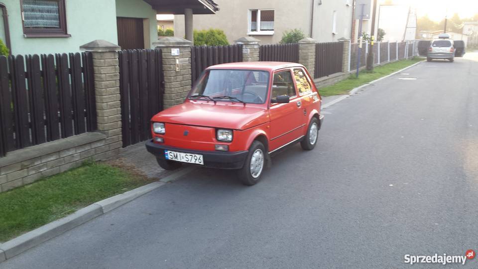 Sprawny maluszek fiat 126p opłacony nieuszkodzony