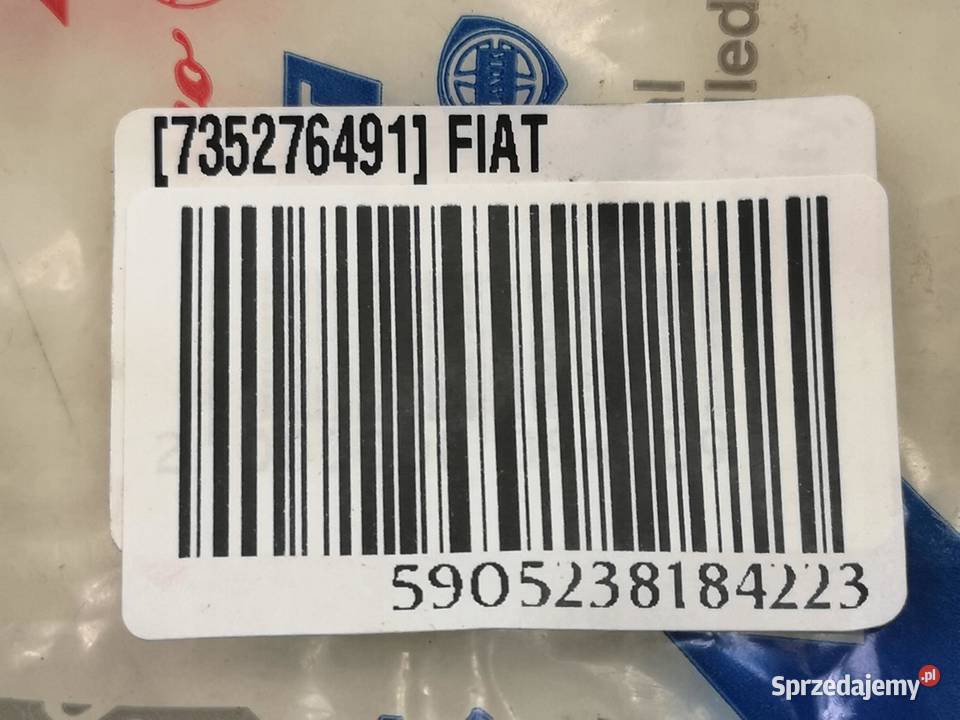 ZAŚLEPKA HAKA PRZÓD FIAT PUNTO 19992003 osobowe