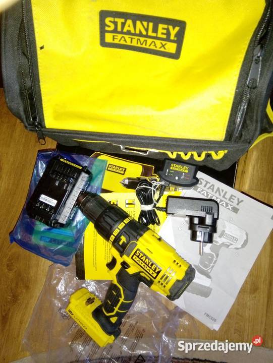 Wiertarko wkrętarka udarowa Stanley mocna nowa mazowieckie