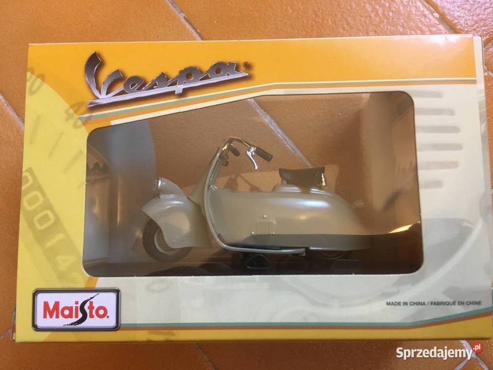 Vespa MP5 Paperino1945 samochodzik z Lledo mazowieckie Zielonka sprzedam