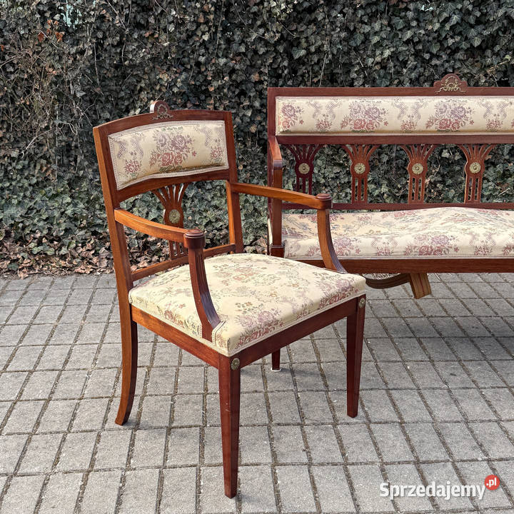 ARTexpert komplet salonowy w stylu Empire do zachodniopomorskie