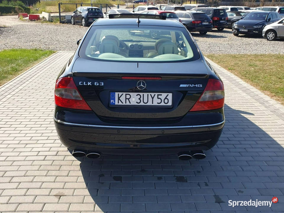 Mercedes CLK 63 AMG 63 AMG Rarytas Idealny Stan benzyna Mercedes-Benz Strobice sprzedam