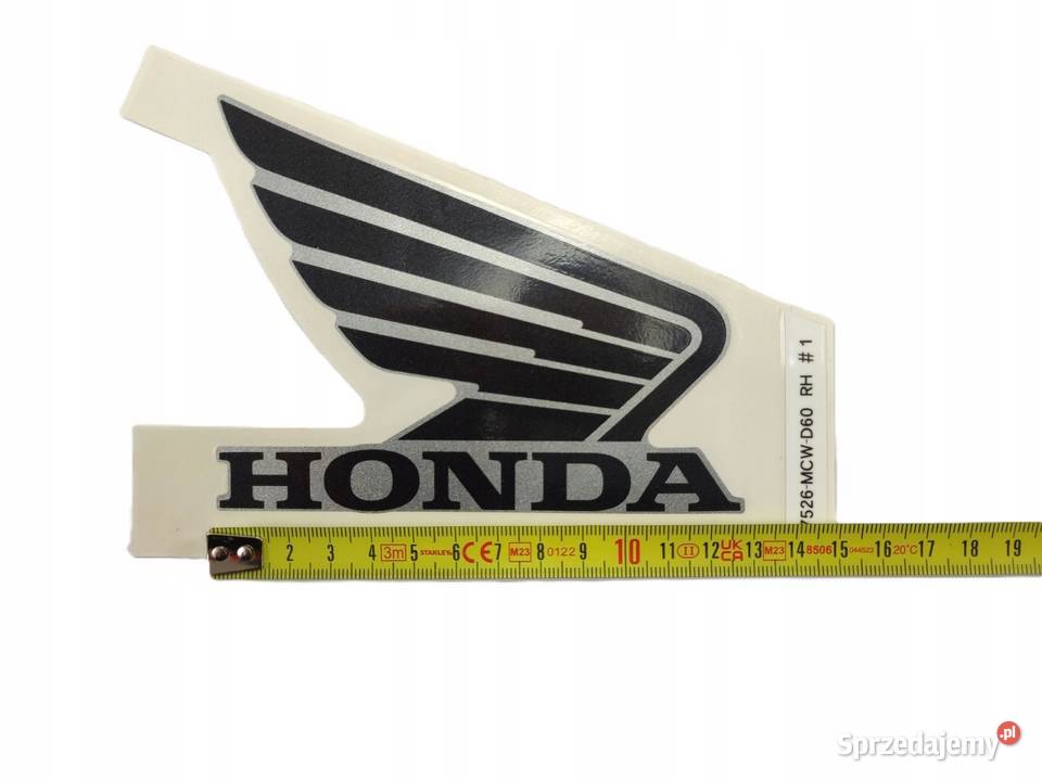 NAKLEJKA HONDA NA BAK PR STR HONDA VFR800 2004 lubelskie