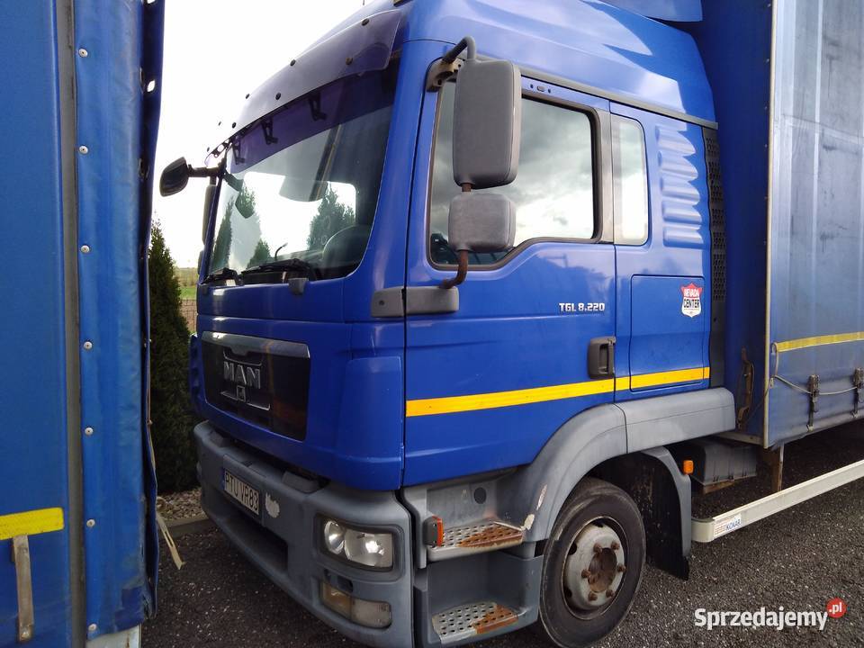 Syndyk sprzeda samochód ciężarowy MAN TRUCK TGL Russocice
