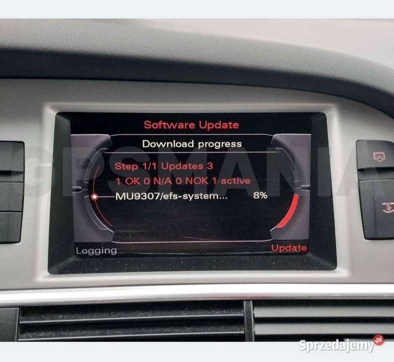 Audi polskie menu polski lektor Mapa do