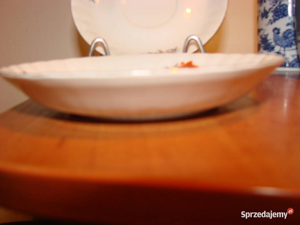 Chodzież porcelanowy talerzyk PRL Pruszcz Gdański