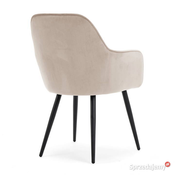 Beżowe Krzesło Emilia Wysyłka 24H Dostawa 0