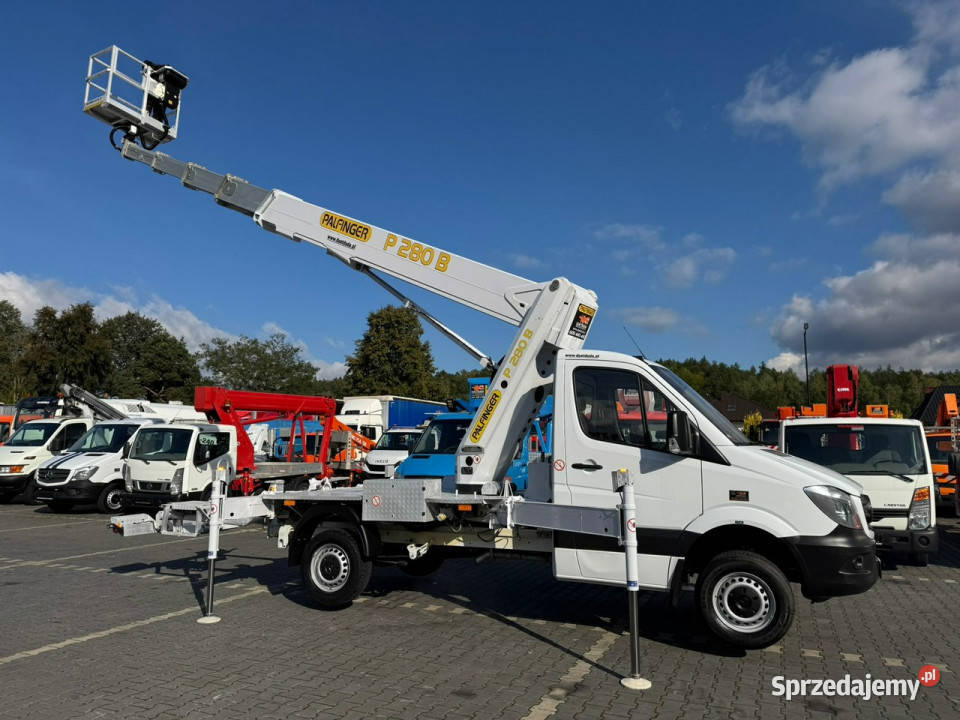 Mercedes Sprinter Zwyżka Podnośnik Koszowy Widełki