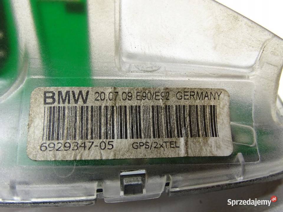 ANTENA DACHOWA REKIN PŁETWA BMW E90 E91 6929347 małopolskie