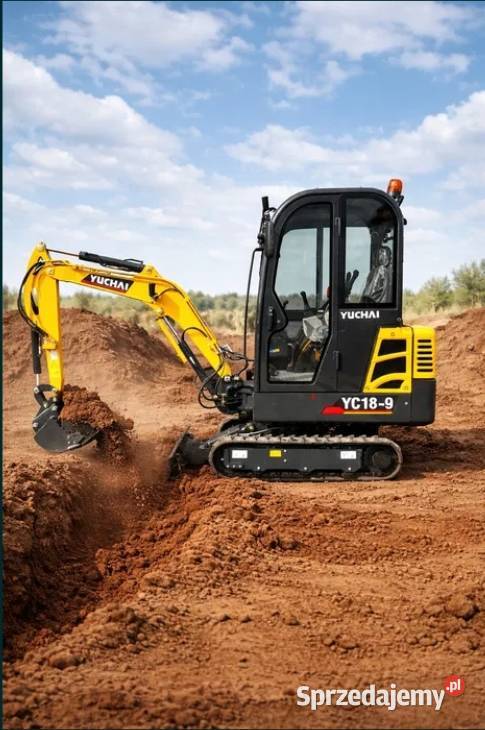 Koparka NEX 1850 YUCHAI YC189 Yanmar 3tnv76 g
