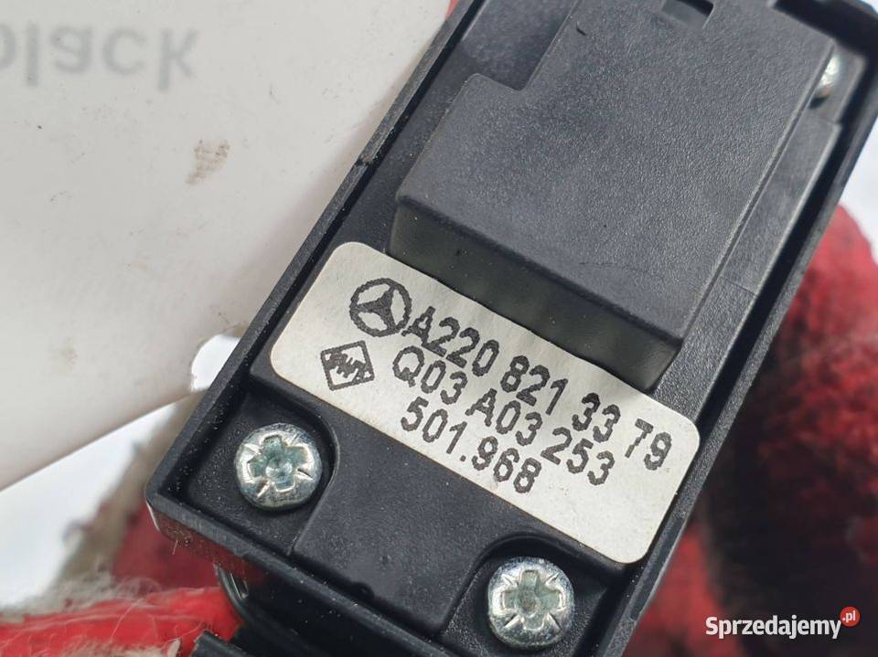 PRZEŁĄCZNIK MERCEDES W 220 LIFT A2208213379 kujawsko-pomorskie Lipno