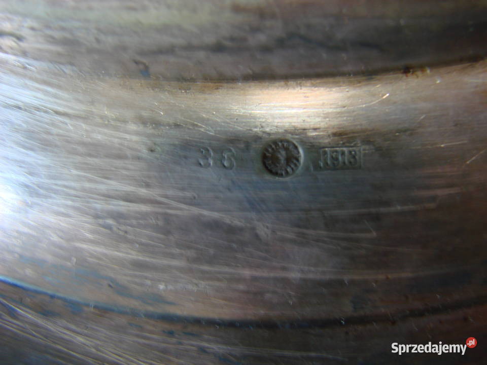 Art Krupp Bergdorf 1913 miska patera Pruszcz Gdański