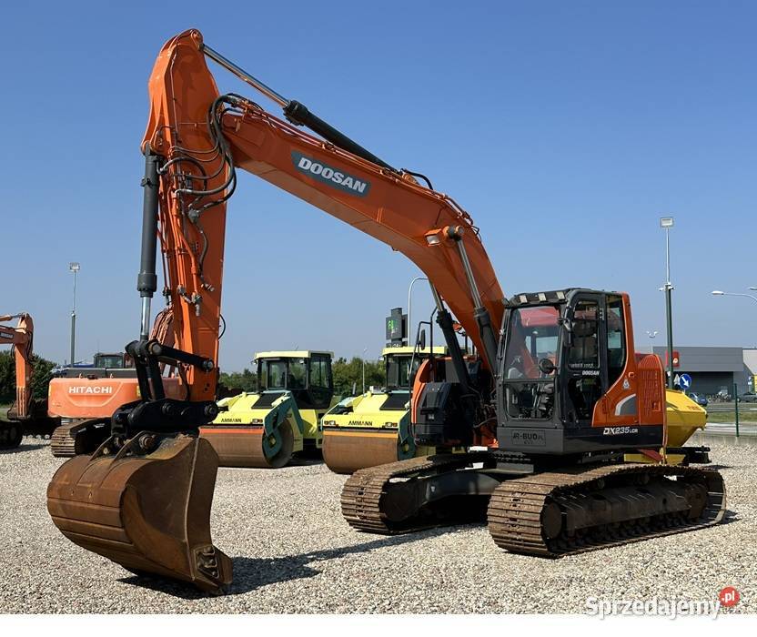 KOPARKA GĄSIENICOWA MARKI DOOSAN DX235LCR wielkopolskie Tuliszków sprzedam