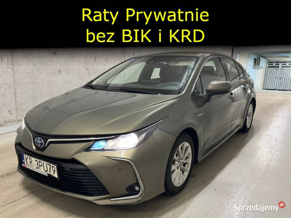 Toyota Corolla Raty Prywantnie Hybryda Taxi Wrocław