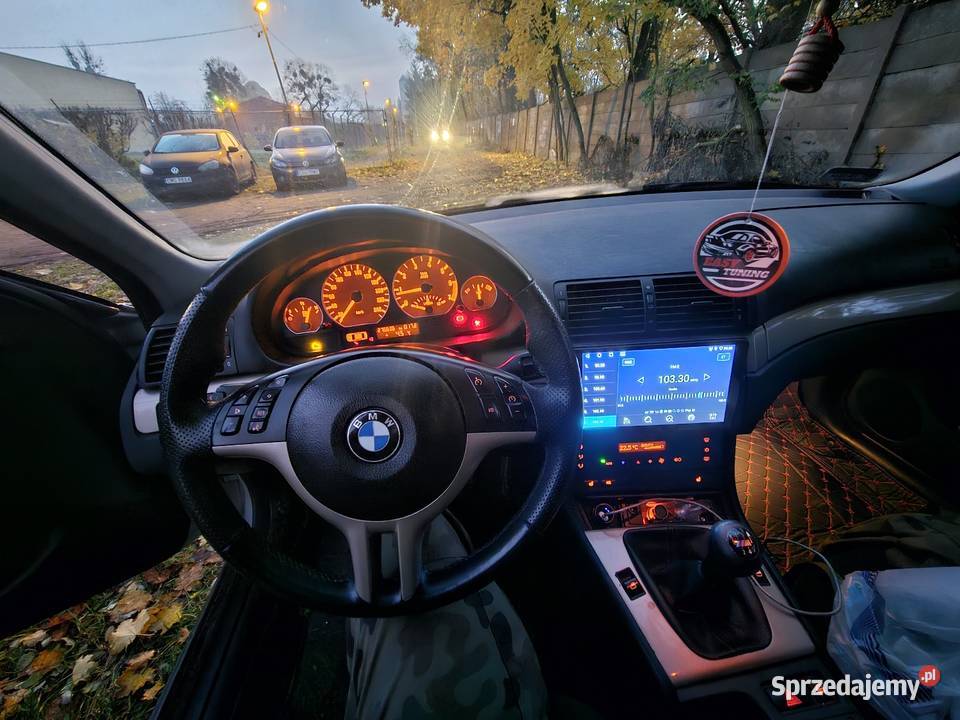 Bmw e46 318 19 gaz hak srebrny