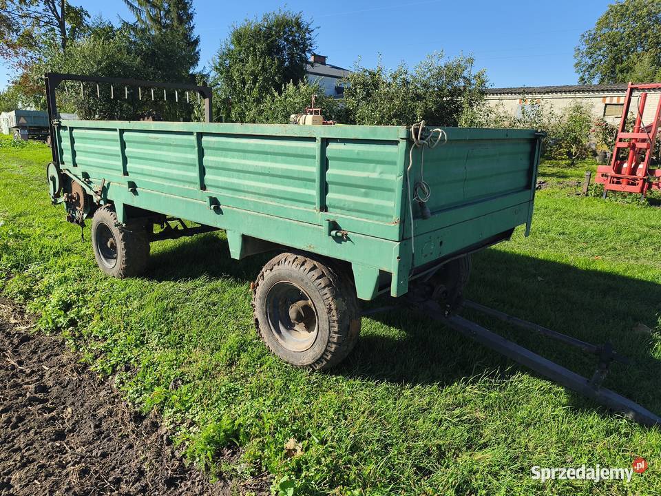 Rozrzutnik obornika dwuosiowy