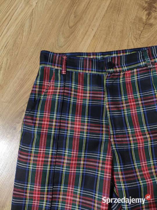 Spodnie w kratę AGORA Hajnówka