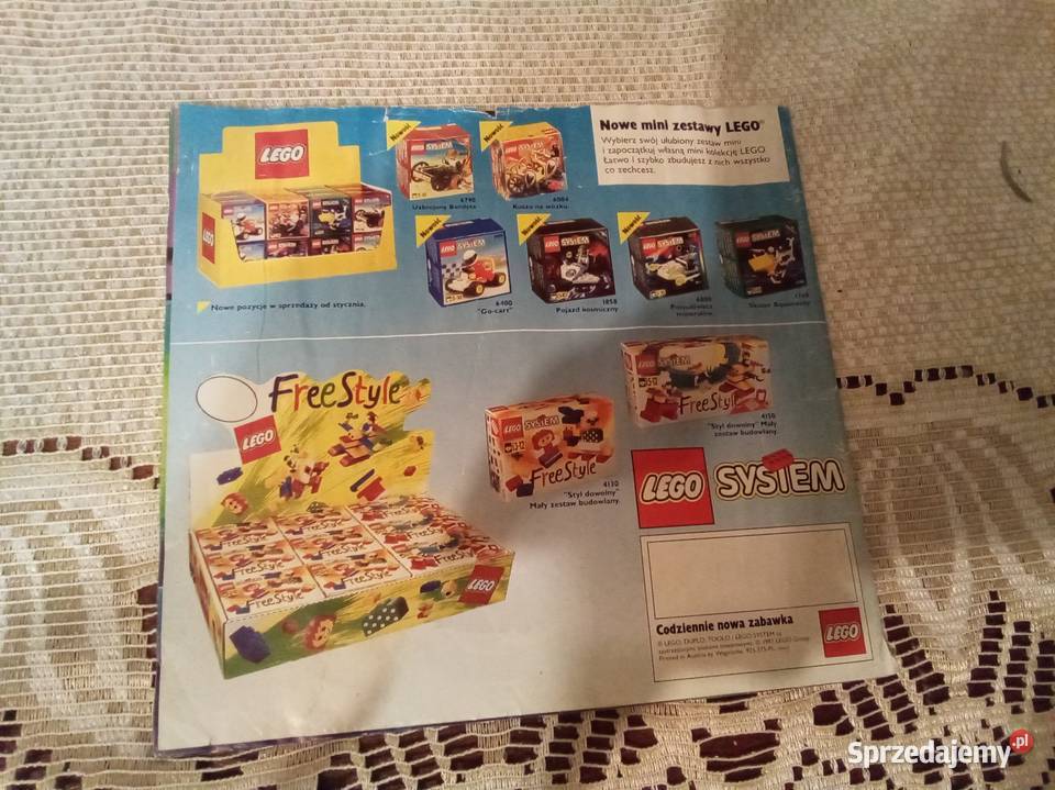Lego katalog 1997 polsku Rok wydania 1997