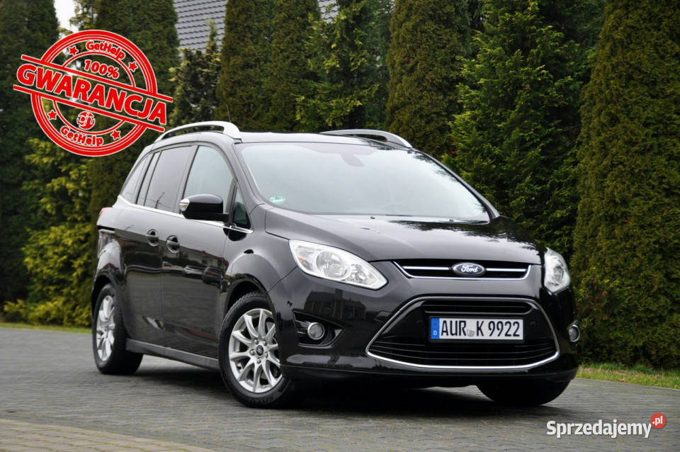 Ford Grand C 16TDCI115Lift7FoteliNaviKeyless relingi dachowe