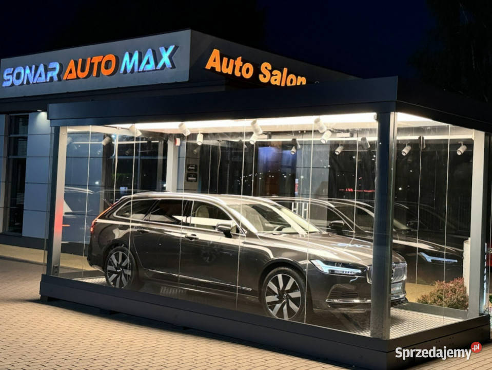 Volvo V90 T6 AWD 398 Plus Bright Gwarancja ogrzewanie postojowe