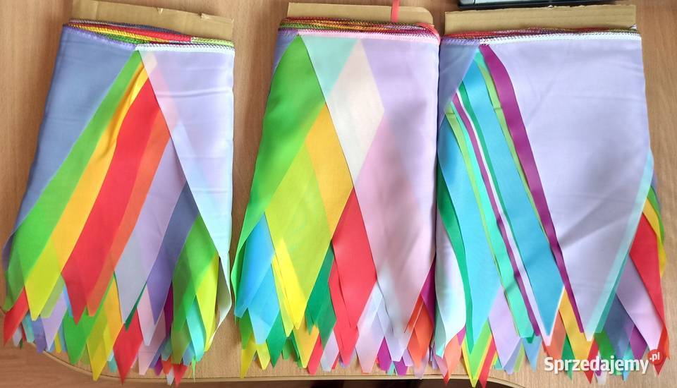 Proporczyki materiałowe flagi chorągiewki banery Piaseczno