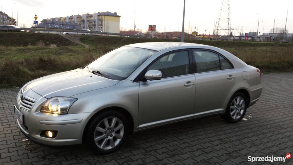 Toyota Avensis II 2007 Liftback 20 D4D Sol garażowany Gdańsk