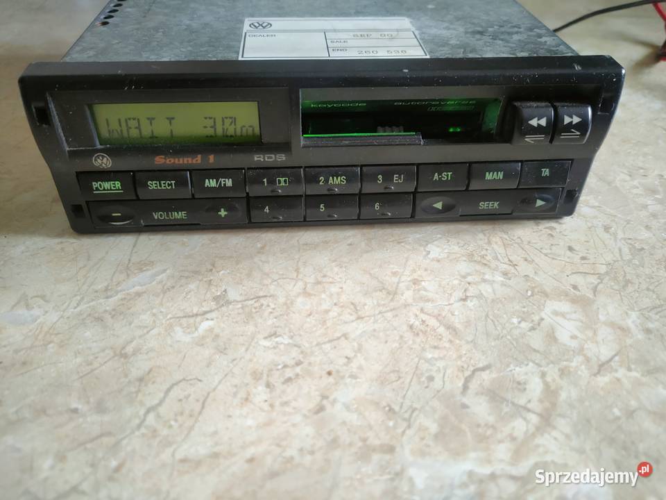 Radio VW Sharan Ford GalaxySeat Alhambra MK1 Łódź sprzedam