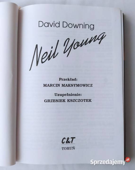 NEIL YOUNG David Downing Hajnówka