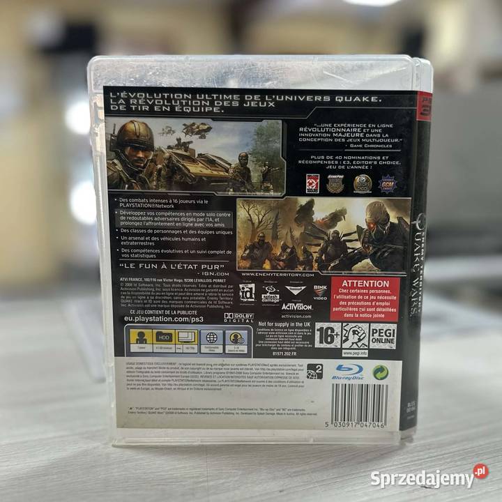 Gra na 3 Enemy Territory Quake Wars