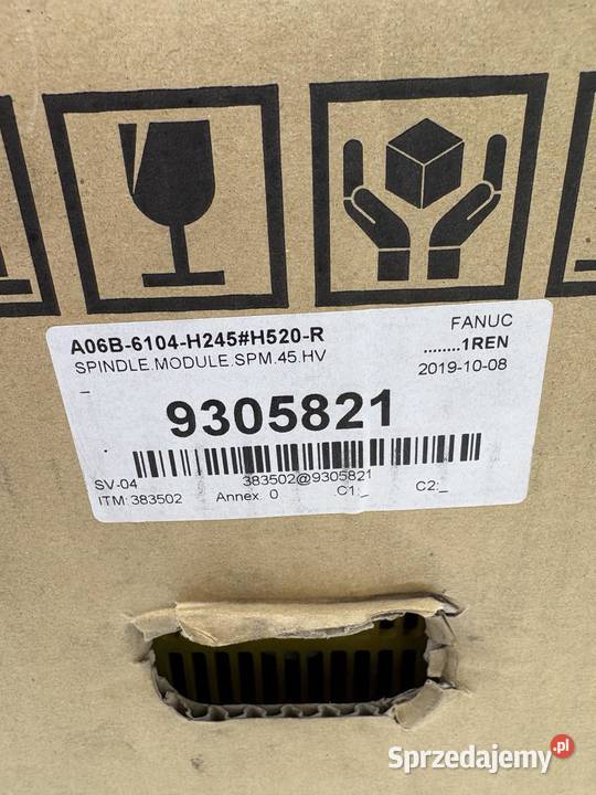 Fanuc A06B6104H245H520R Spindle Module
