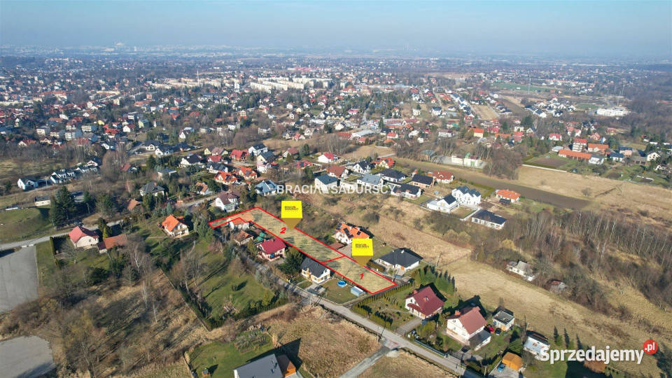 sprzedaży działki Wieliczka 2072m2