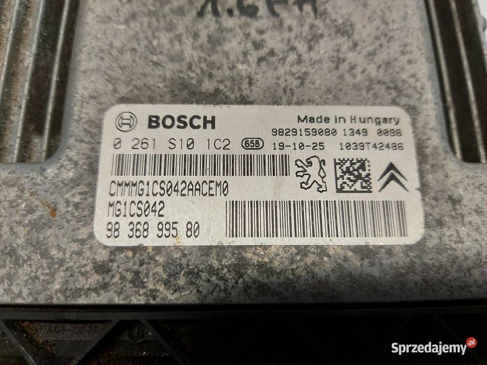 PEUGEOT 508 II 16 Komputer sterownik silnika ECU osobowe