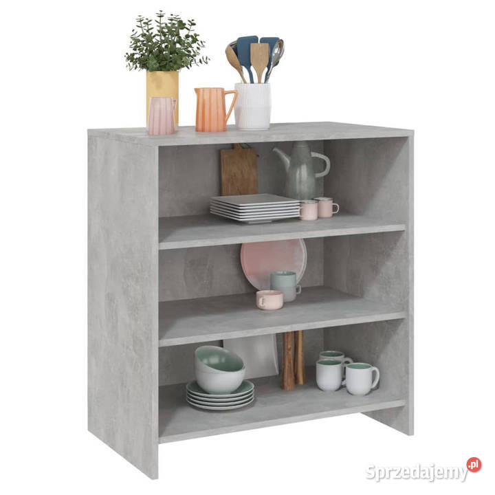 Szafka szarość betonu 70x405x75 materiał Warszawa