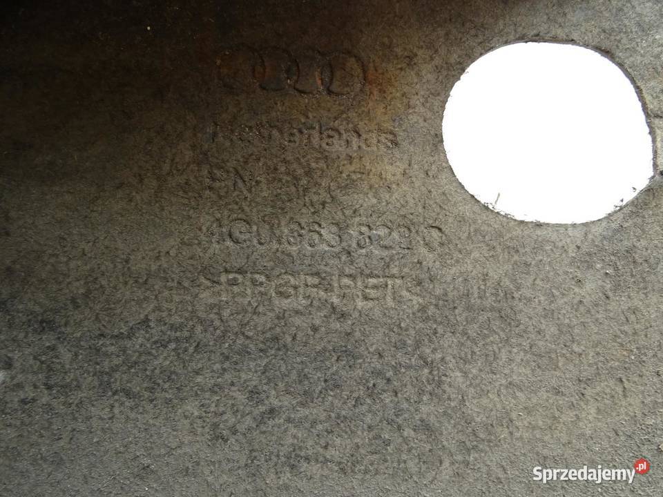 OSŁONA PŁYTA DOLNA POD SKRZYNIE AUDI A6 C7 4G