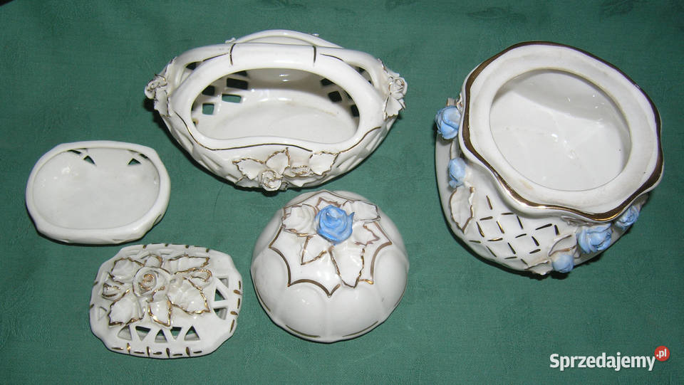 porcelana ażurowa Brody Parc Poland SK kompletD Bartków sprzedam