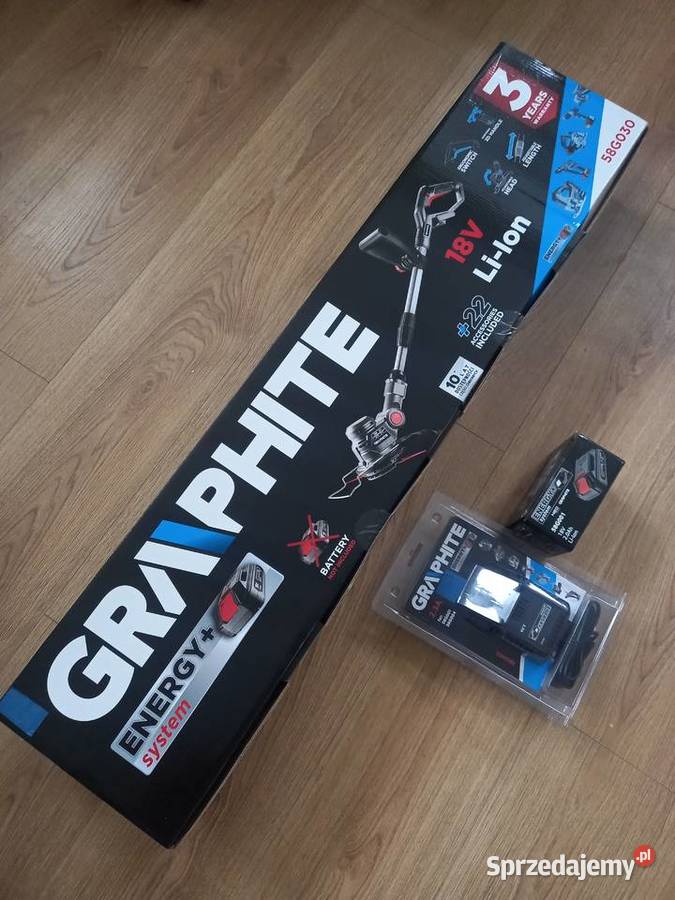 GRAPHITE PODKASZARKA KOSA AKUMULATOROWA Kosiarki akumulatorowe świętokrzyskie Staszów